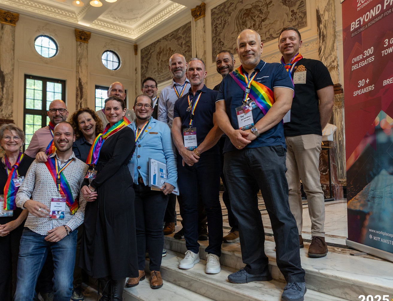 20251208-6p-EN Workplace Pride Volunteers at the International conference